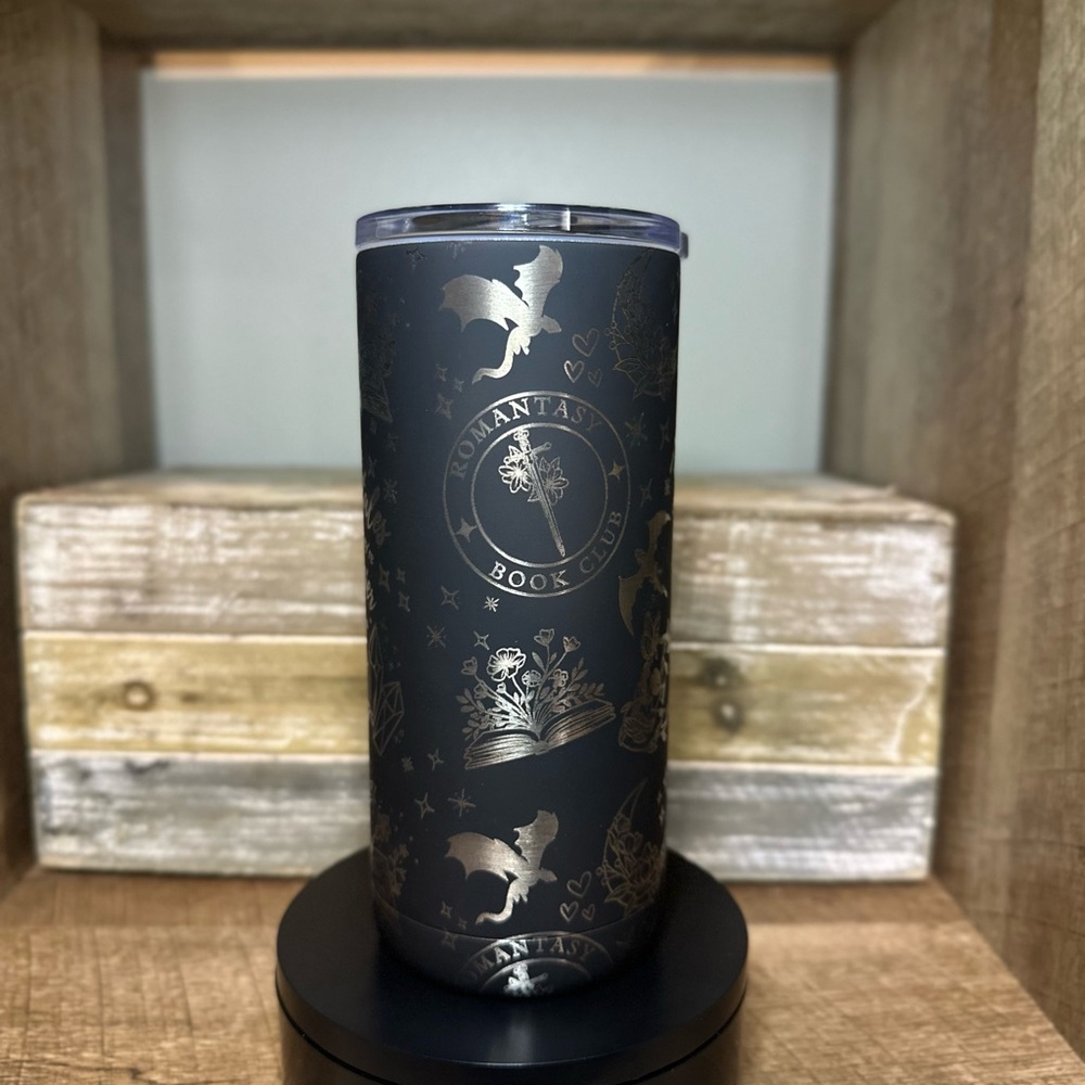 Fantasy Book Club Tumbler - Black